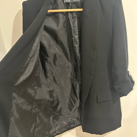 Zara | Open Blazer with roll up sleeves - Picture 10 of 12